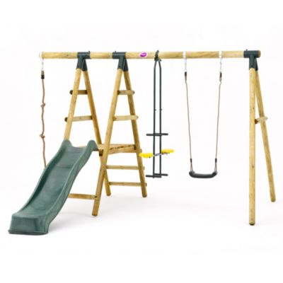 Plum Meerkat Wooden Activity Centre