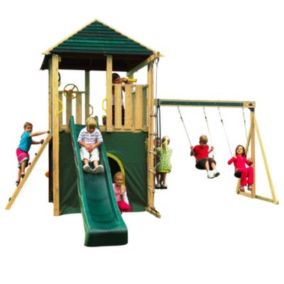 Plum Warthog Wooden Play Centre