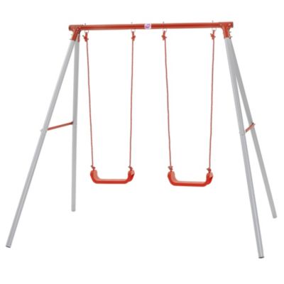 Plum Sedna Metal Swing Set