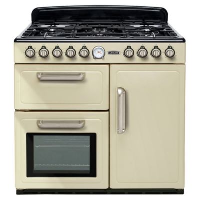Leisure CMTF95C 90cm Dual Fuel Range Cooker Cream