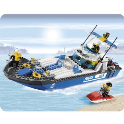 Lego Police Boat