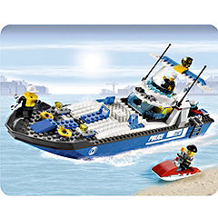 Lego Police Boat