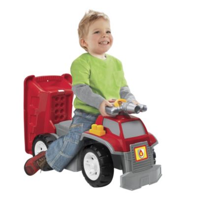 Mega Bloks 3-in-1 Fire-Truck Ride-On