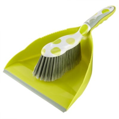 Sainsbury's Patterned Dustpan And Brush