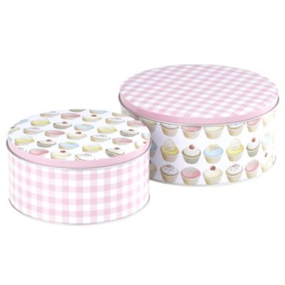 Iced Fancies Cake Tins Set of 2