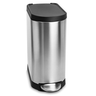simplehuman Slim Stainless Steel Pedal Bin 30L