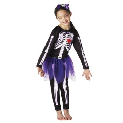 Girl Skeleton Costume