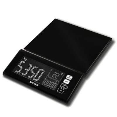 Salter Maxview Kitchen Scale Black