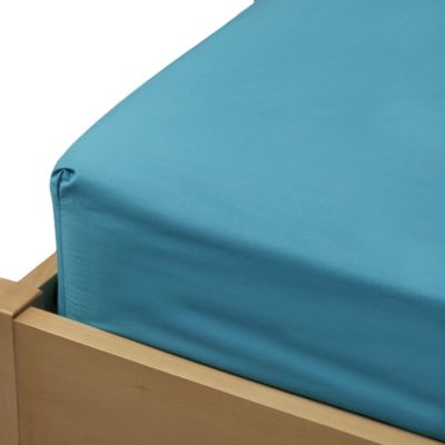 Tu Bright Teal Non-iron Fitted Sheet
