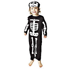 Unbranded Boy Value Skeleton Costume