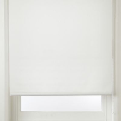 Natural Straight Edge Roller Blind