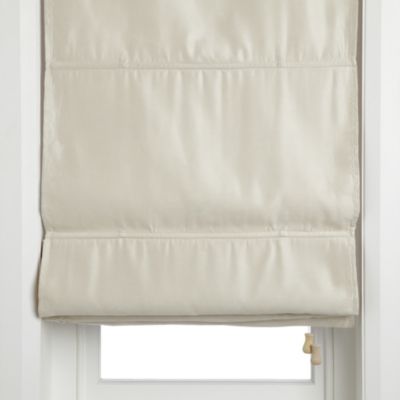 Homestyle Cappuccino Faux Suede Roman Blind