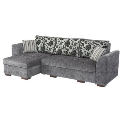 Natalie Left Hand Corner Sofabed with Storage
