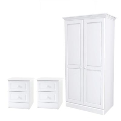 Valencia Wardrobe + 2 Bedside Cabinets Package