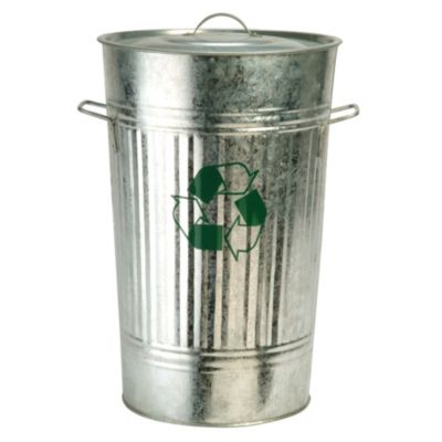 Garden Trading Galvanised Steel Recycling Bin
