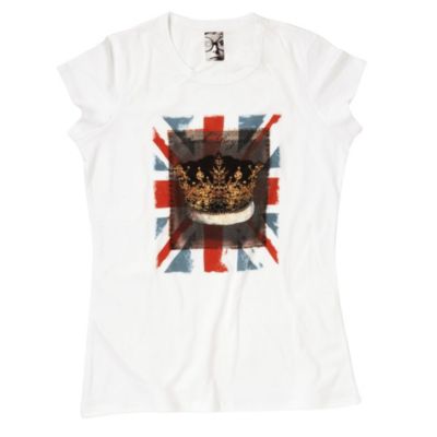 Tu Union Jack T-shirt White