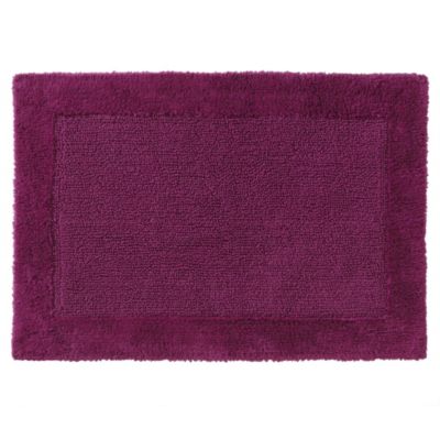Home Collection Berry Deep Pile Bath Mat