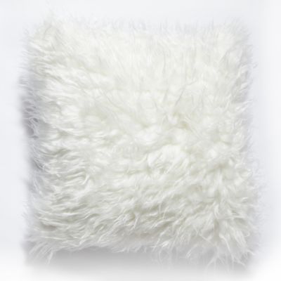 Tu Ecru Mongolian Cushion