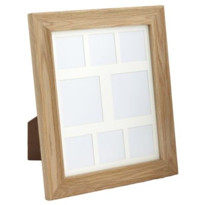 Tu Solid Oak Large Frame with 8 Apertures
