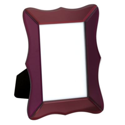 Tu Purple Romantic Mirrored Frame 8x10"