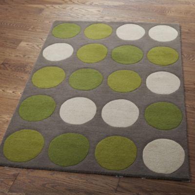 Tu Green Spot Rug