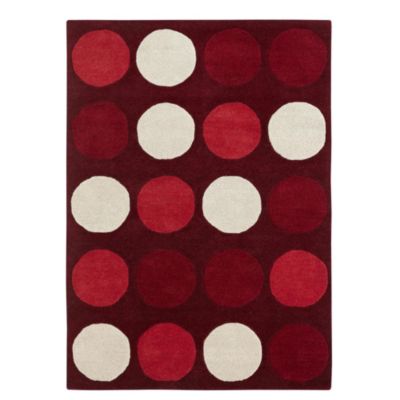Tu Red Spot Rug
