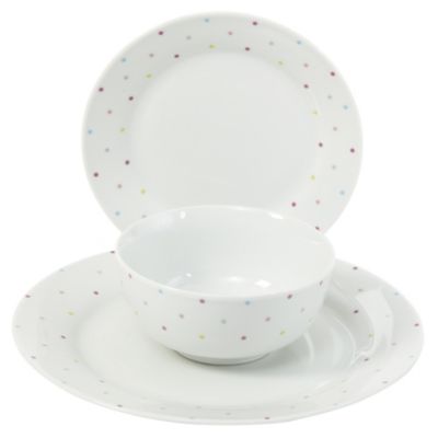 Tu Ditsy Polka Dot 12-piece Dinnerware Set