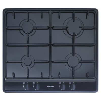 Stoves SGH600E Integrated Black Gas Hob