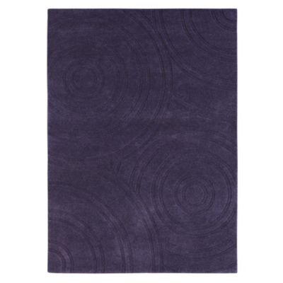 Tu Purple Circles Rug