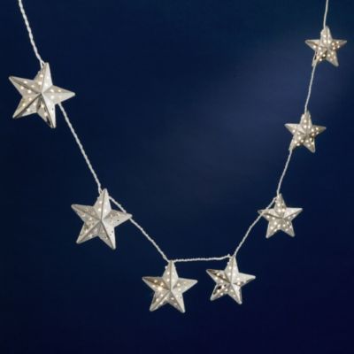 Tu Silver Star String Lights
