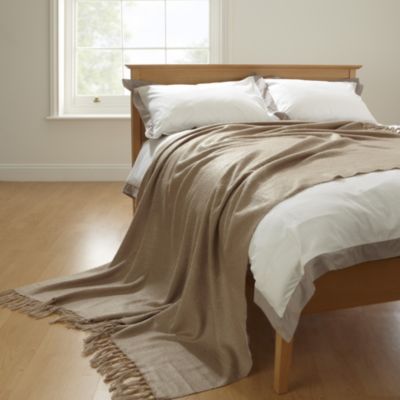Tu Home Collection Mink Mohair Look Throw