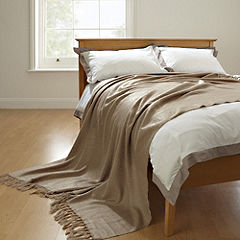 Home Collection Mink Mohair Look Throw