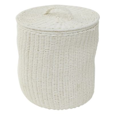 Sainsbury's Paper Rope Storage Basket & Lid