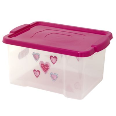 Large Hearts Storage Box