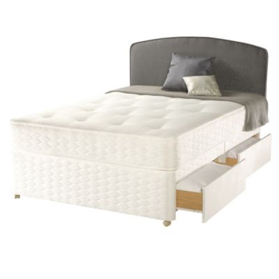 Sealy Simply Medium 4-drawer Storage Divan Bed