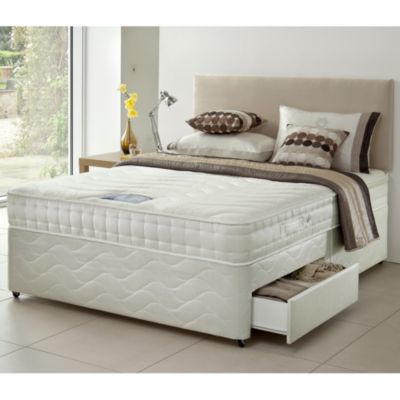 Pocket Memory Foam 2-drawer Divan Bed