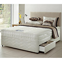 Perfecta Pocket Memory Foam 2-drawer Divan Bed