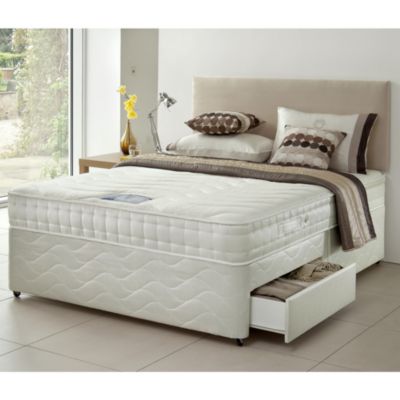 Pocket Memory Foam 4-drawer Divan Bed