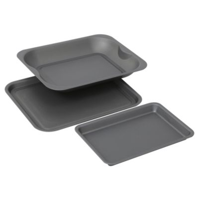 Sainsbury's Baking Tray Set 3-piece