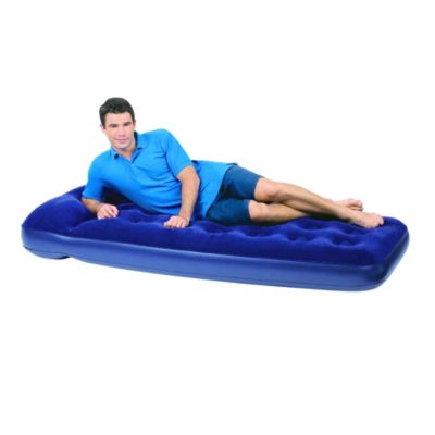 Bestway Single Dark Blue Flock Airbed