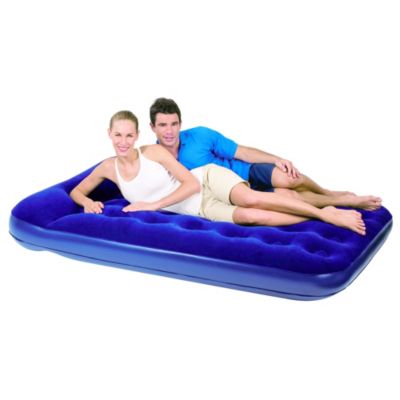 Bestway Double Dark Blue Flock Airbed