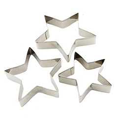 set of star cookie cutters