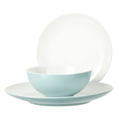 Tu Duck Egg 12-piece Stoneware Dinner Set