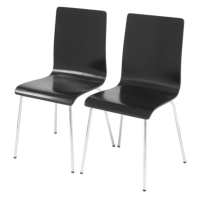 Esta Black Set of 4 Chairs