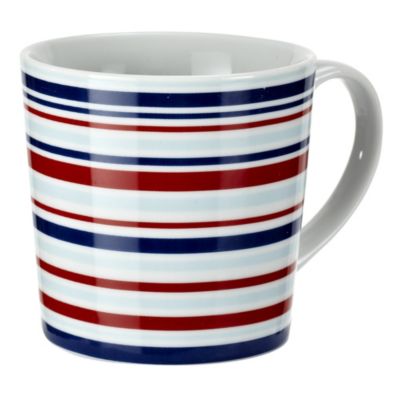 Tu Red Stripe Mug