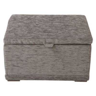 Sofia Grey Ottoman