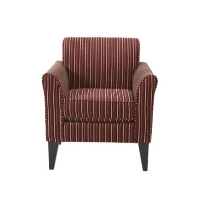 Ambrose Berry Stripe Chair
