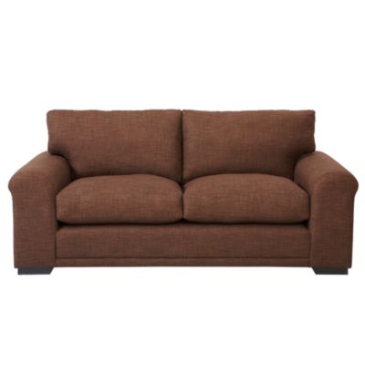 Darcey Chocolate Large Sofa