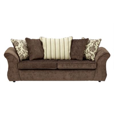 Sadie Large Chocolate Sofa