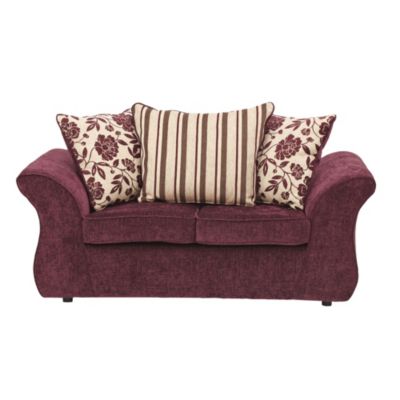 Sadie Regular Aubergine Sofa